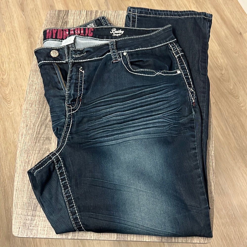 Hydraulic Bailey 24W Straight Leg Jeans